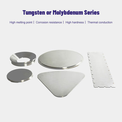 High Purity 99.97% Tungsten Target Ground Surface Condition For Sputtering Coating